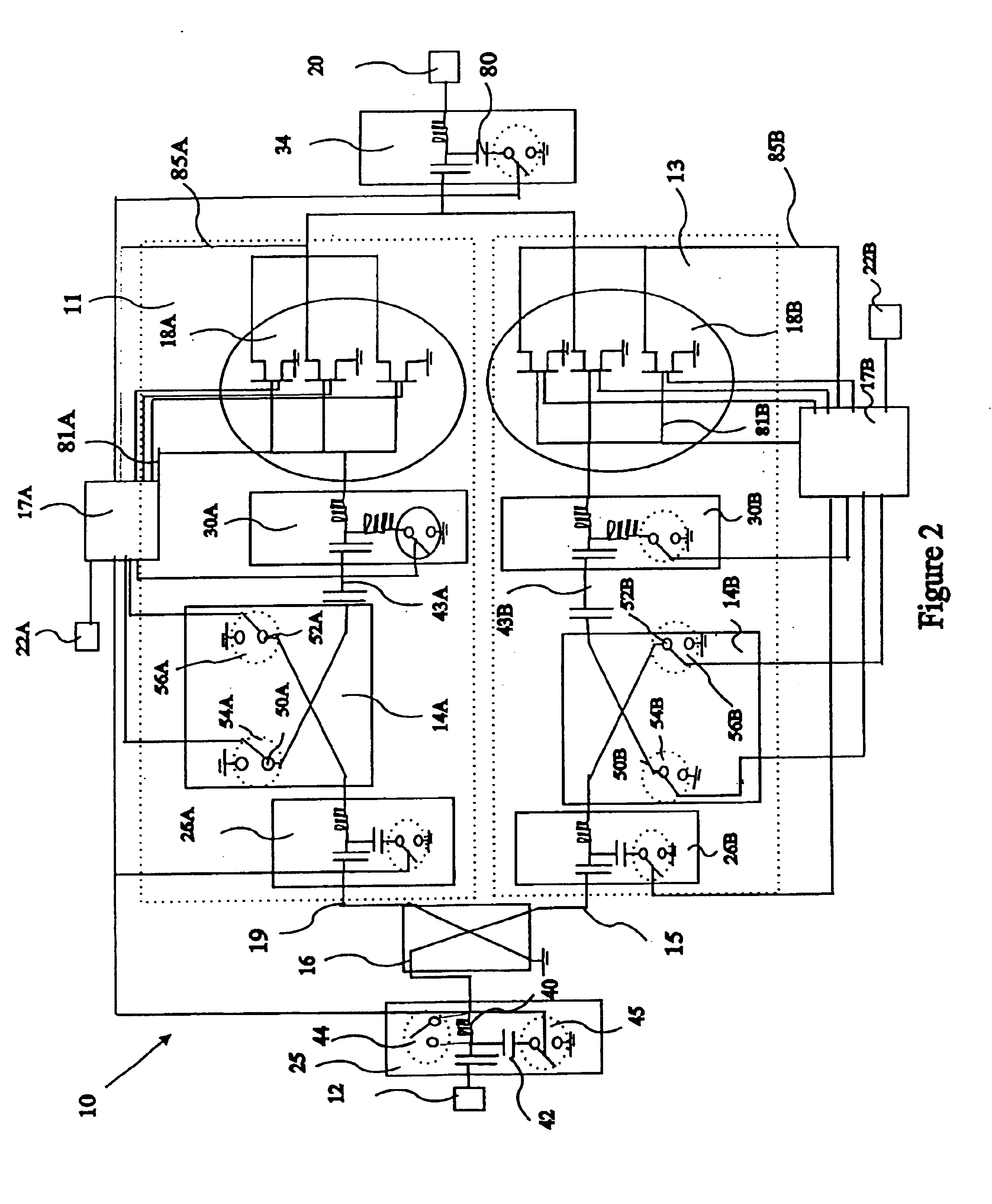 Electronically programmable multimode circuit