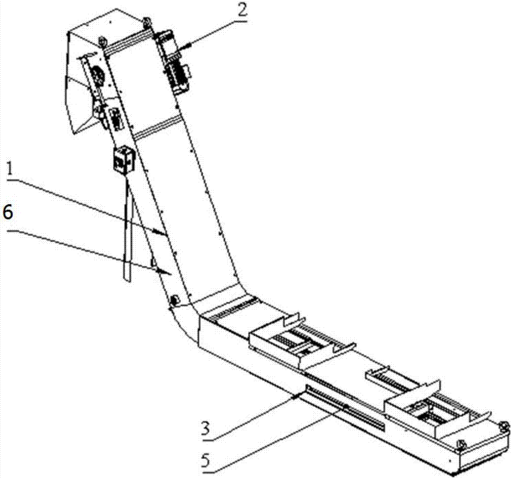 Filter frame used for conventional chip cleaner