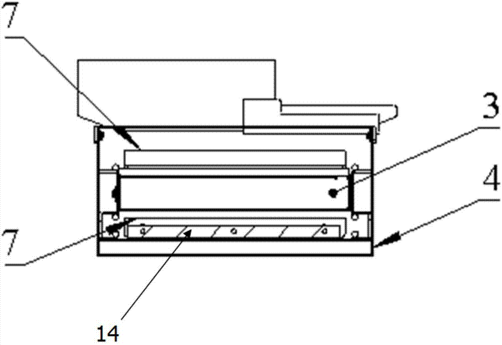 Filter frame used for conventional chip cleaner