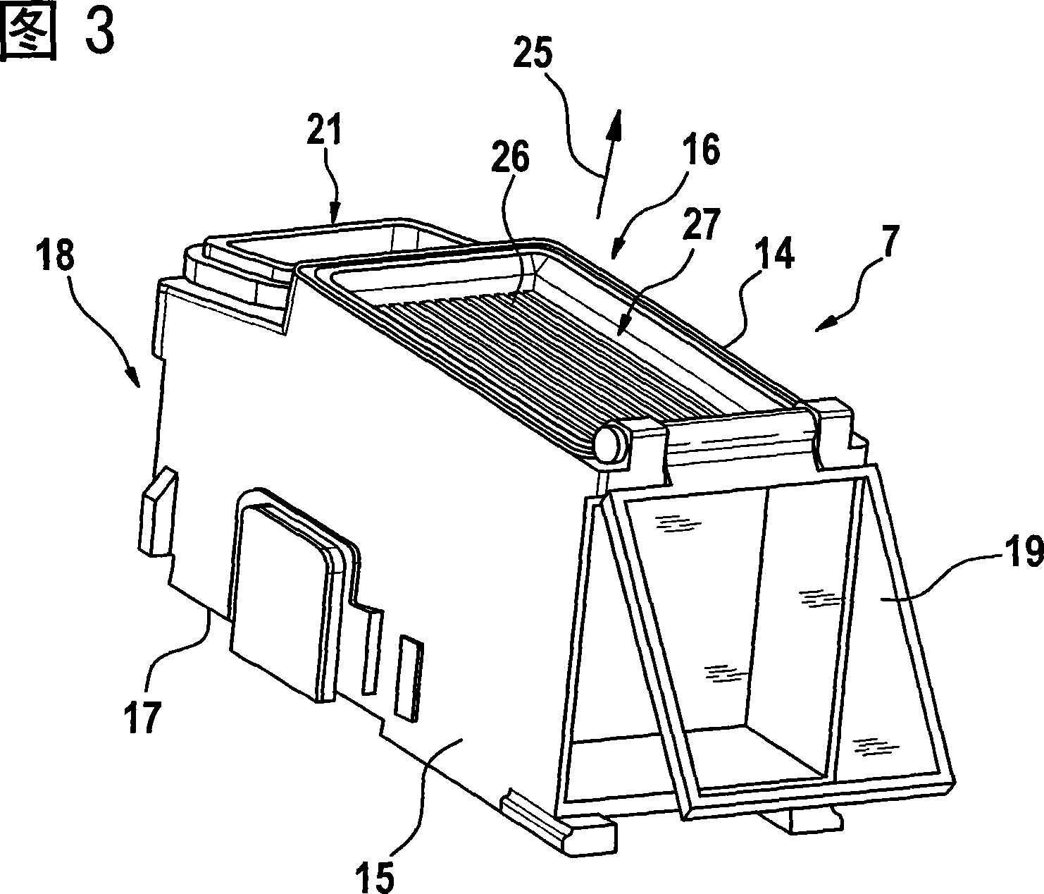 Dust collection device for an handheld electrical tool