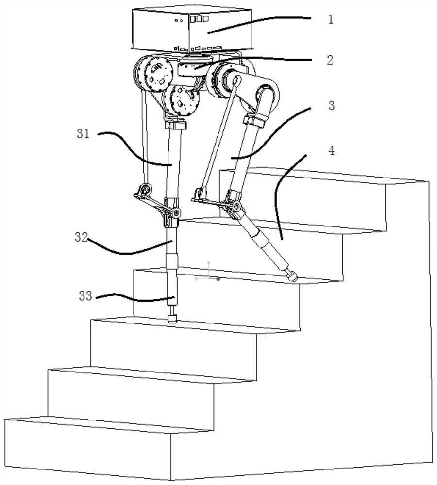 Bionic biped robot and stable gait planning method thereof