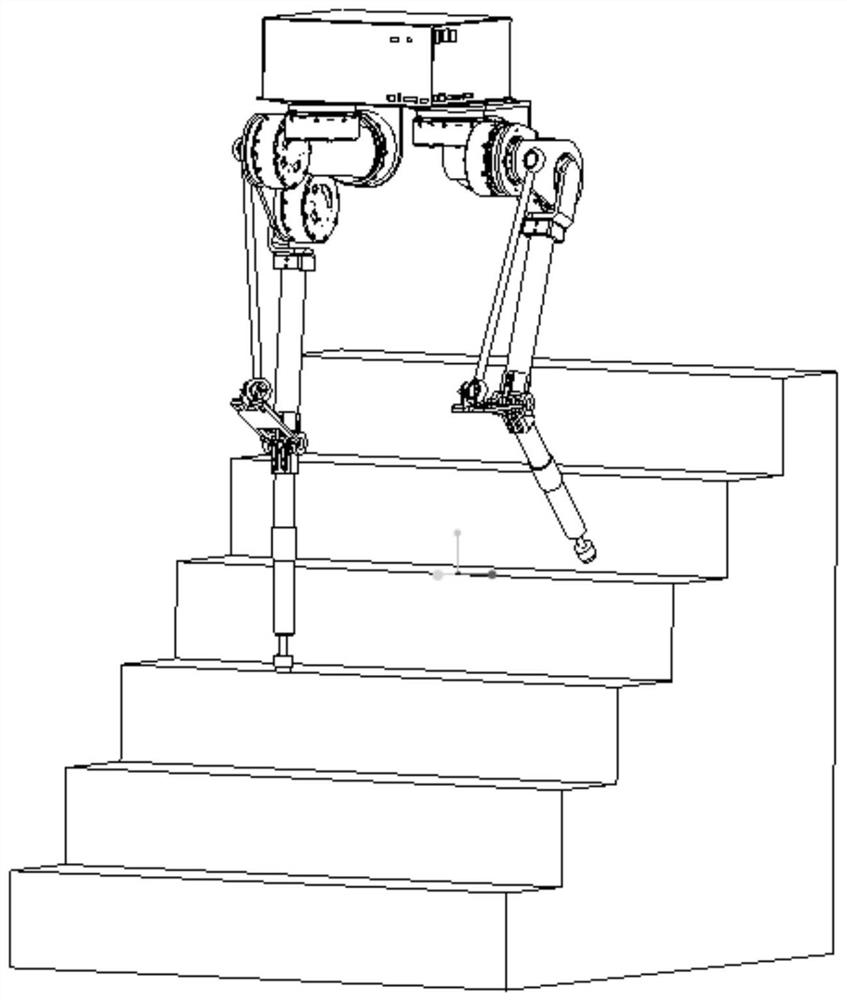 Bionic biped robot and stable gait planning method thereof