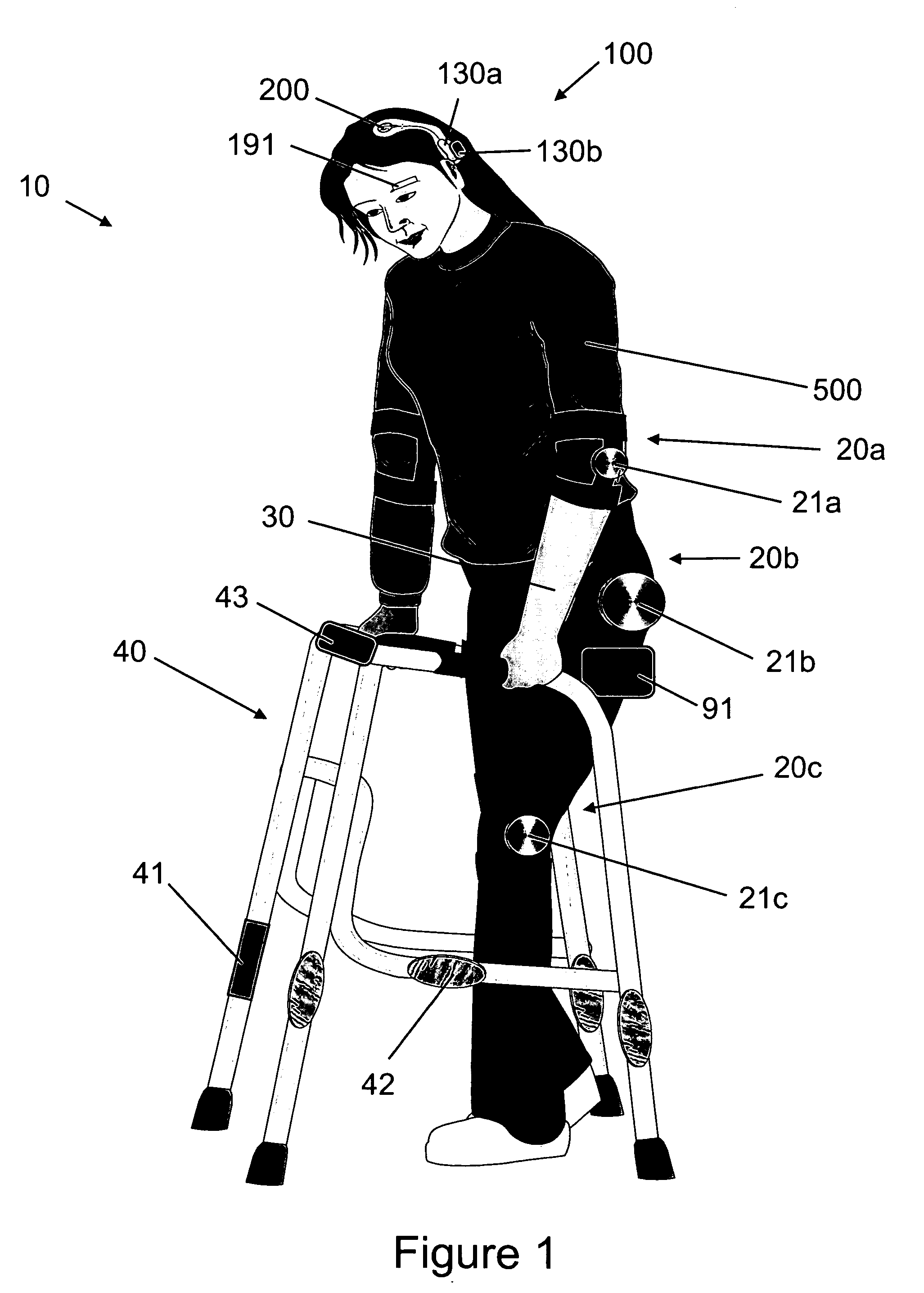 Neurally controlled patient ambulation system