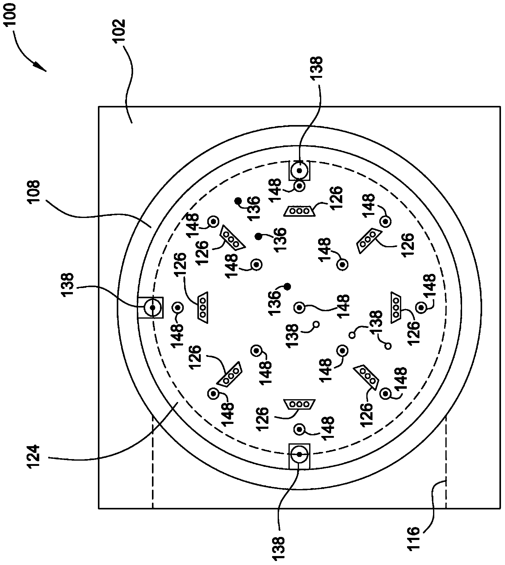 Apparatus and methods for supporting and controlling a substrate