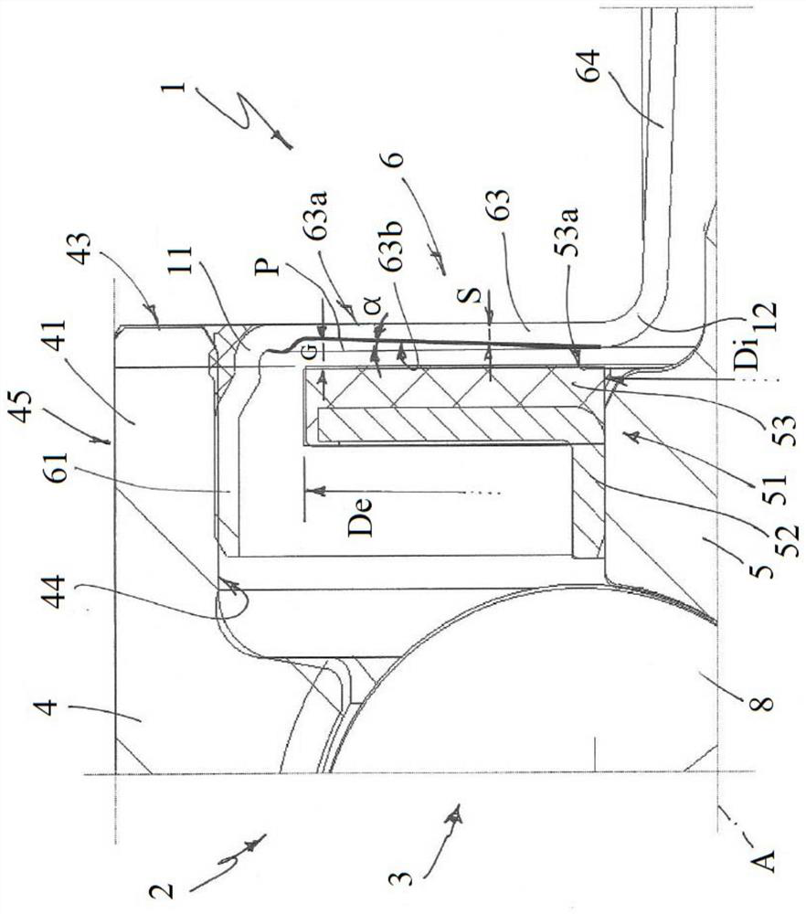 Sealing device for hub unit and hub unit equipped with the same