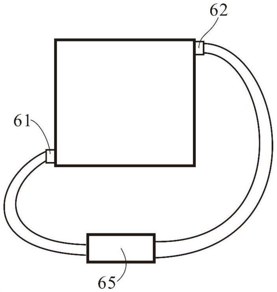 Single-phase immersed liquid cooling cabinet