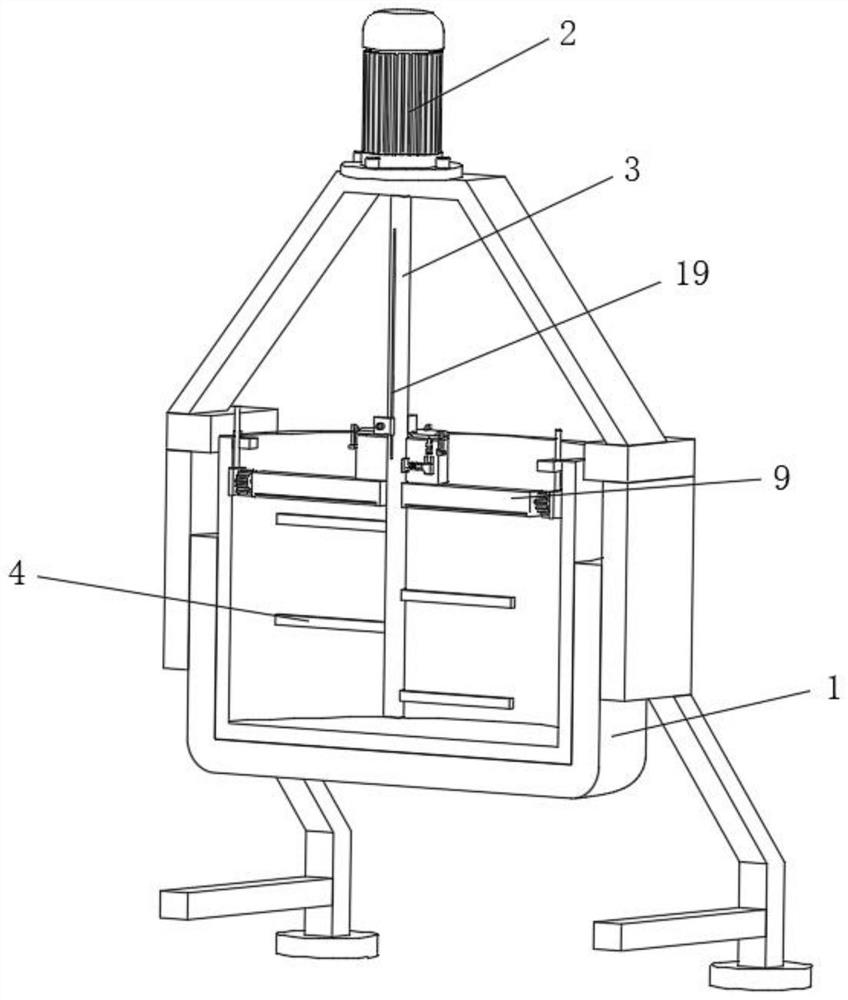 Blueberry jam producing and processing device and using method thereof