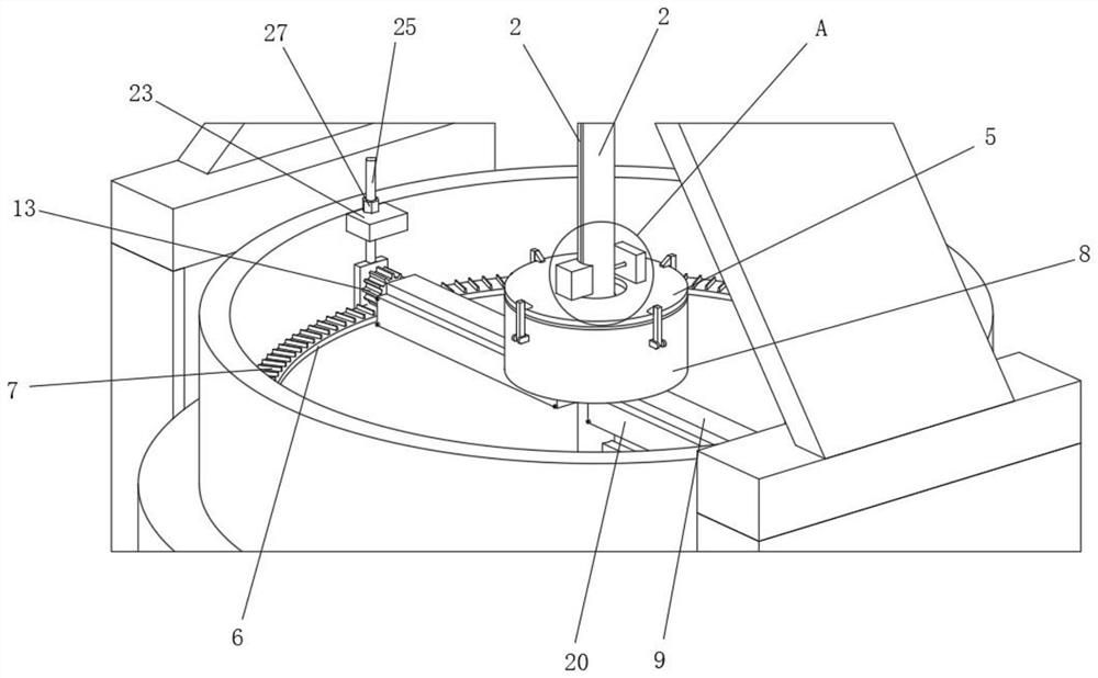 Blueberry jam producing and processing device and using method thereof