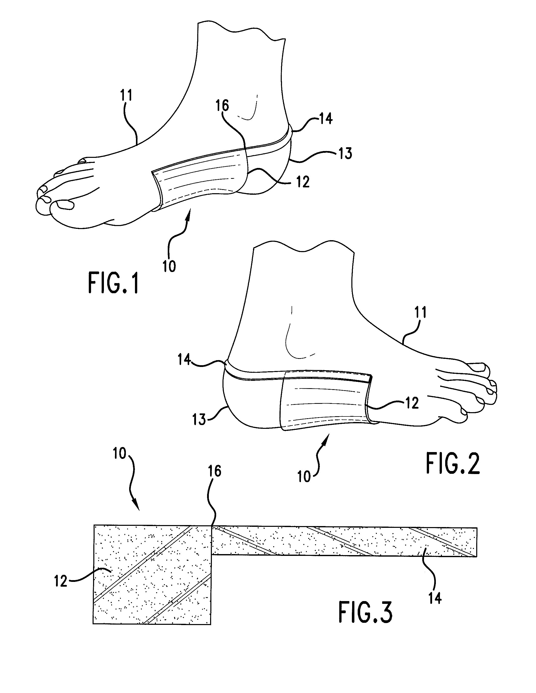 Arch strap and method for treating heel pain