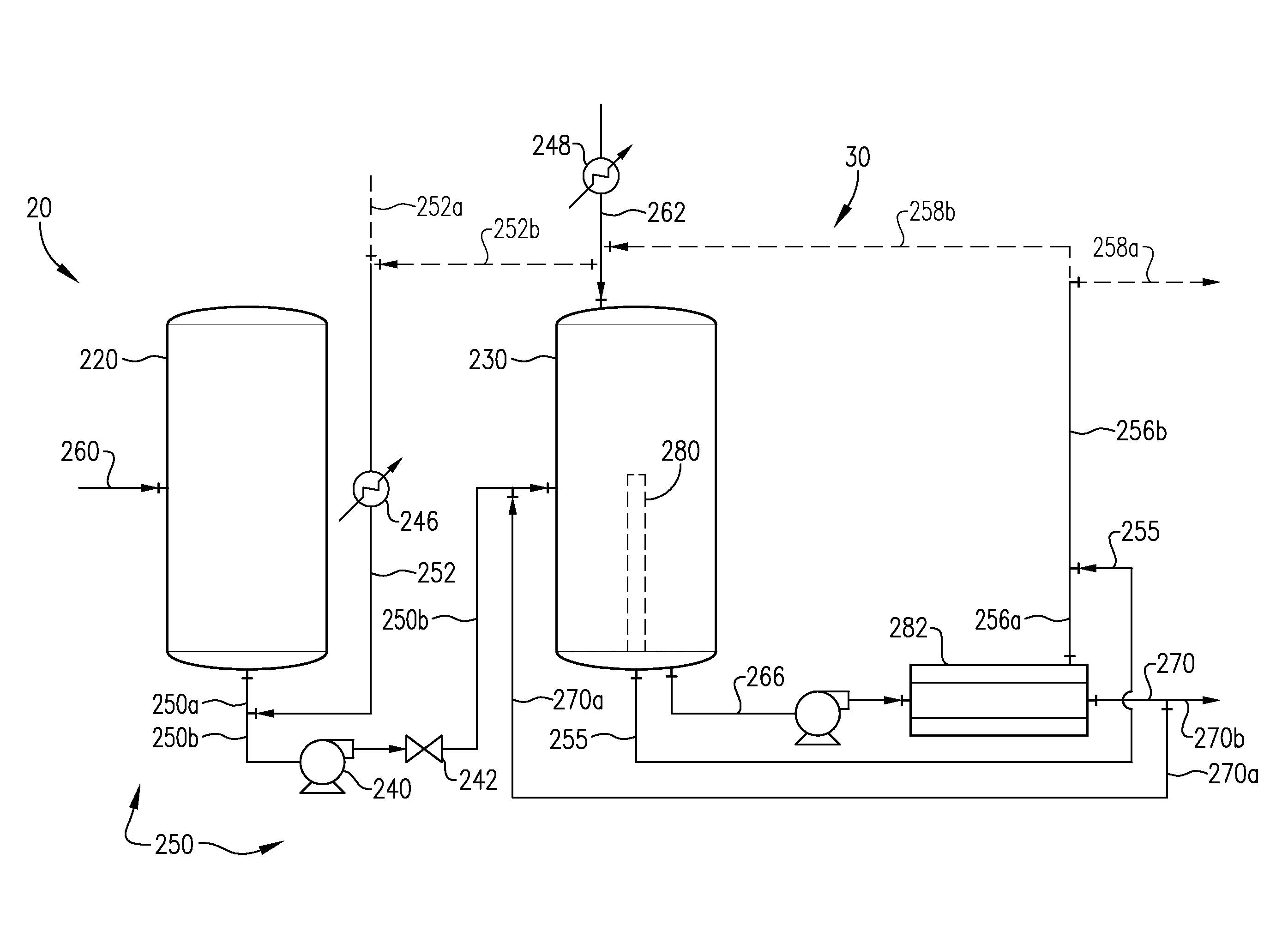 Systems and processes for making a poly(vinyl acetal) resin with enhanced particle transport and recovery