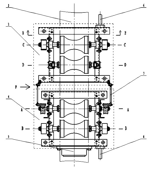 Crawling mechanism for peristaltic cable robot