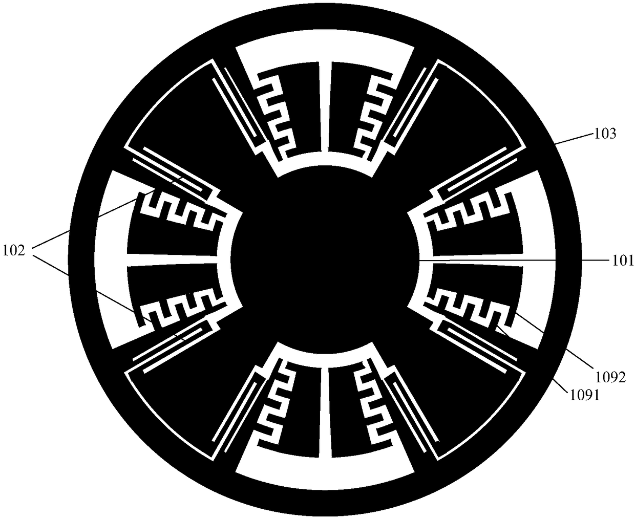 Resonant-type double-shaft micro mechanical wheel-type gyro