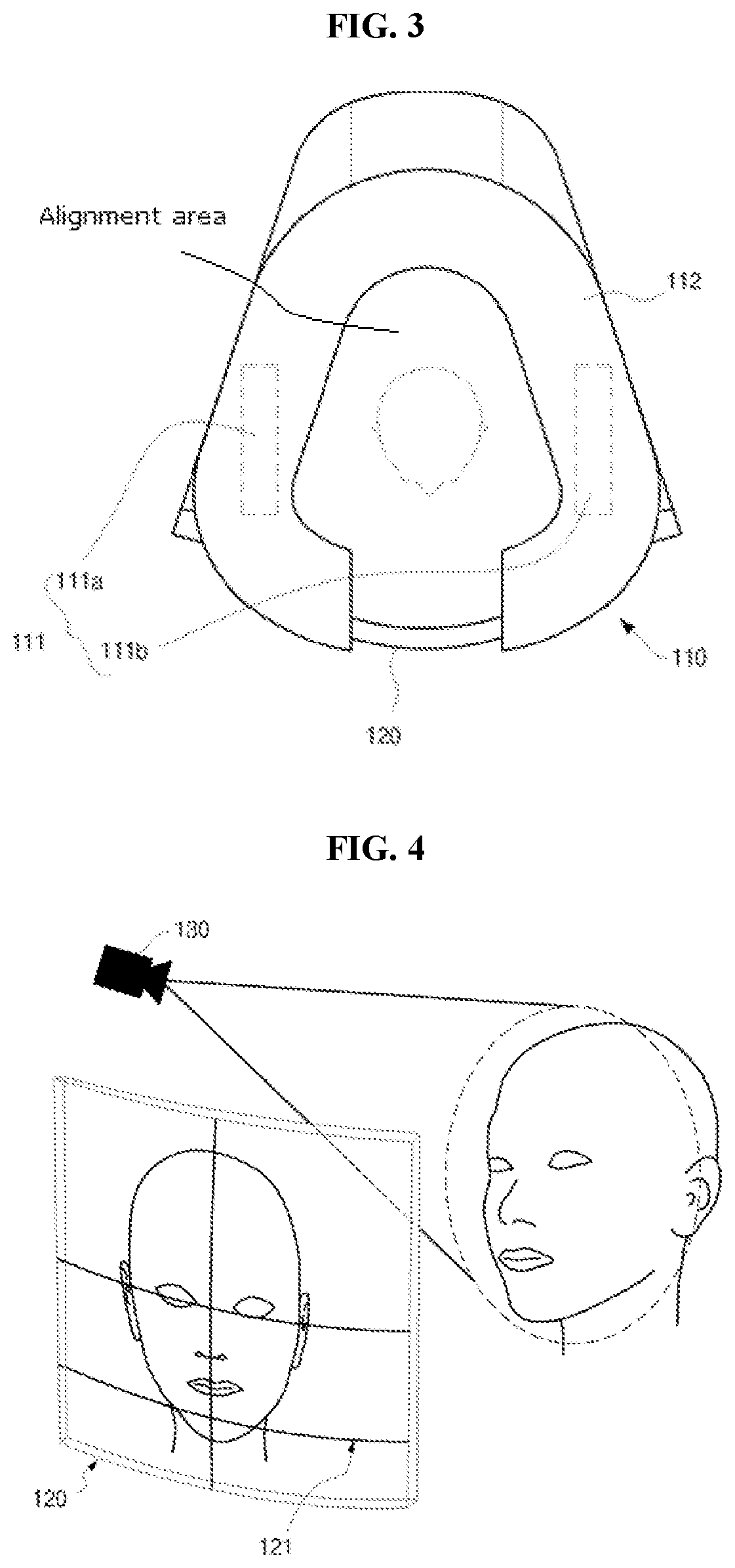 X-ray imaging device with subject alignment device