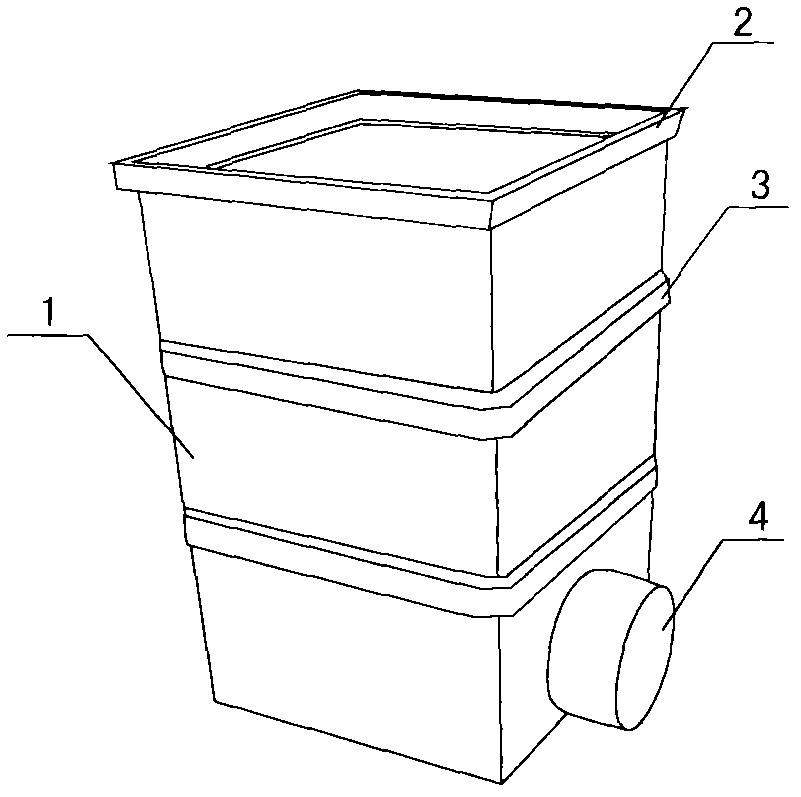 Resin inspection well and manufacturing method thereof