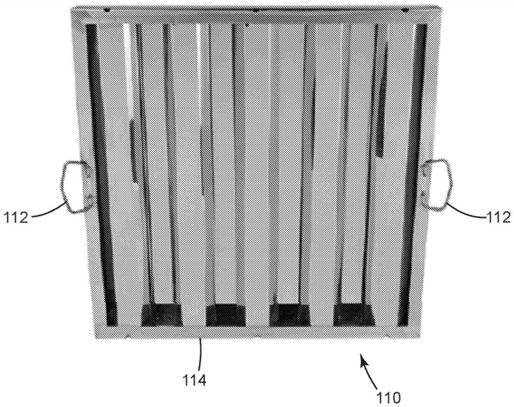 Fire-resistant filter