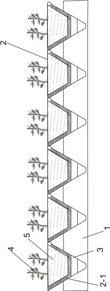 Rolling and spreading type roof greening structure and greening method thereof