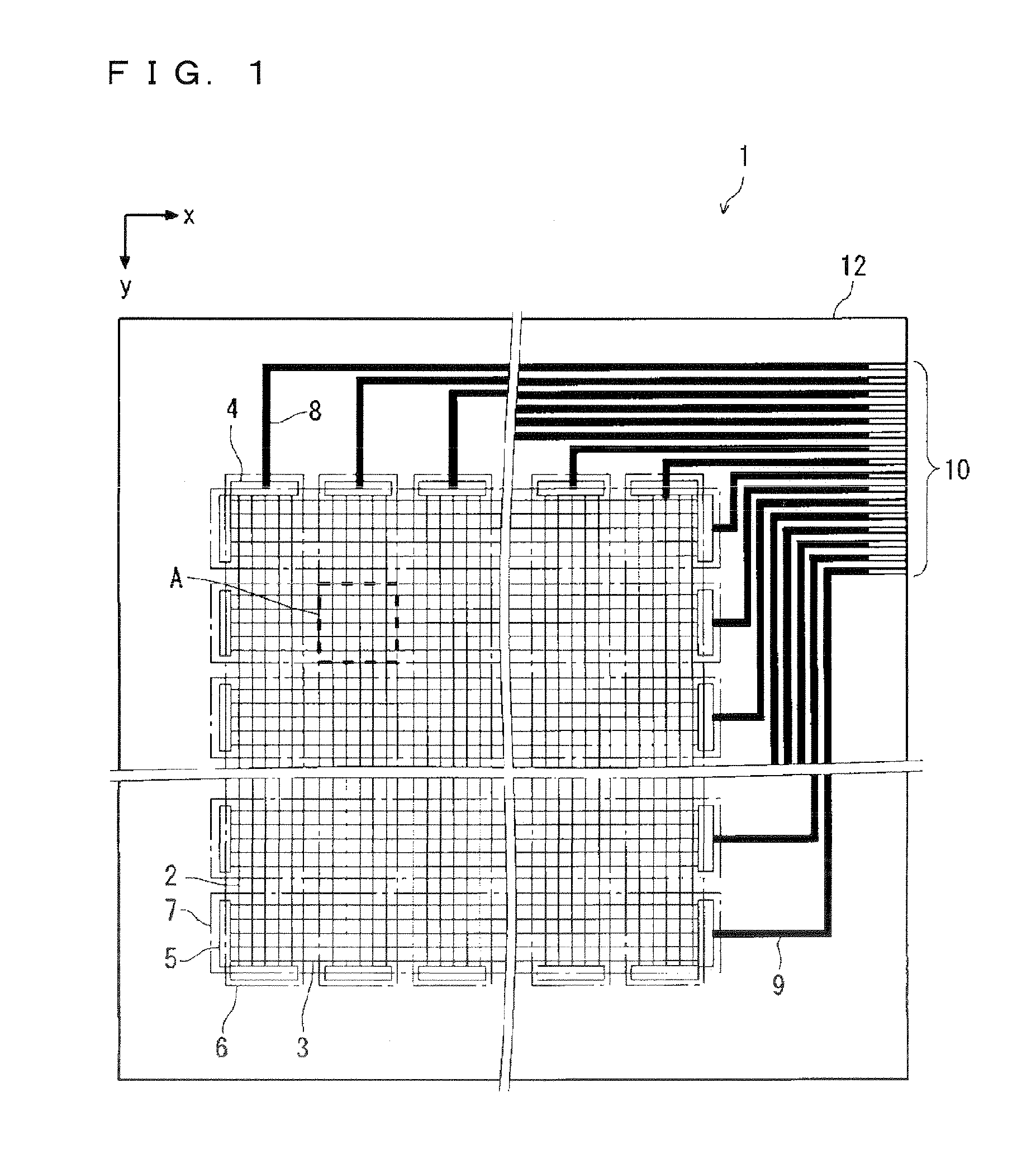 Touch screen, touch panel, and display device including the same