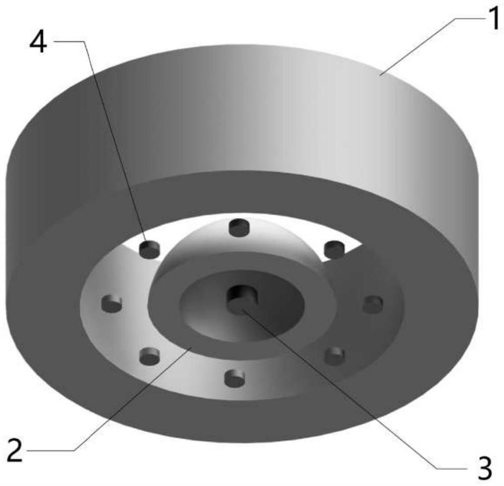 High-dynamic self-shielding pulsed eddy current detection probe and defect detection method