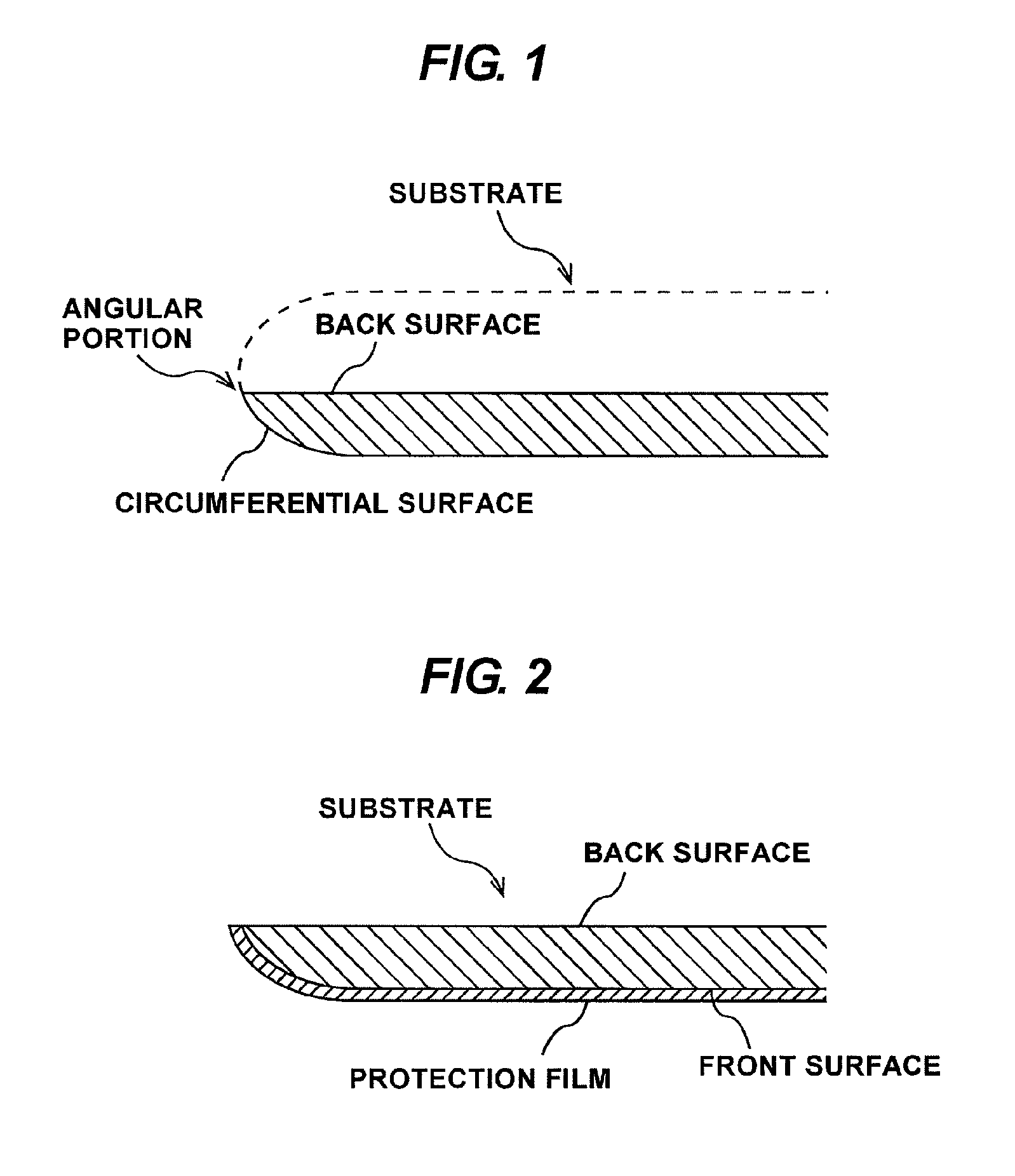 Method and apparatus for polishing a substrate having a grinded back surface