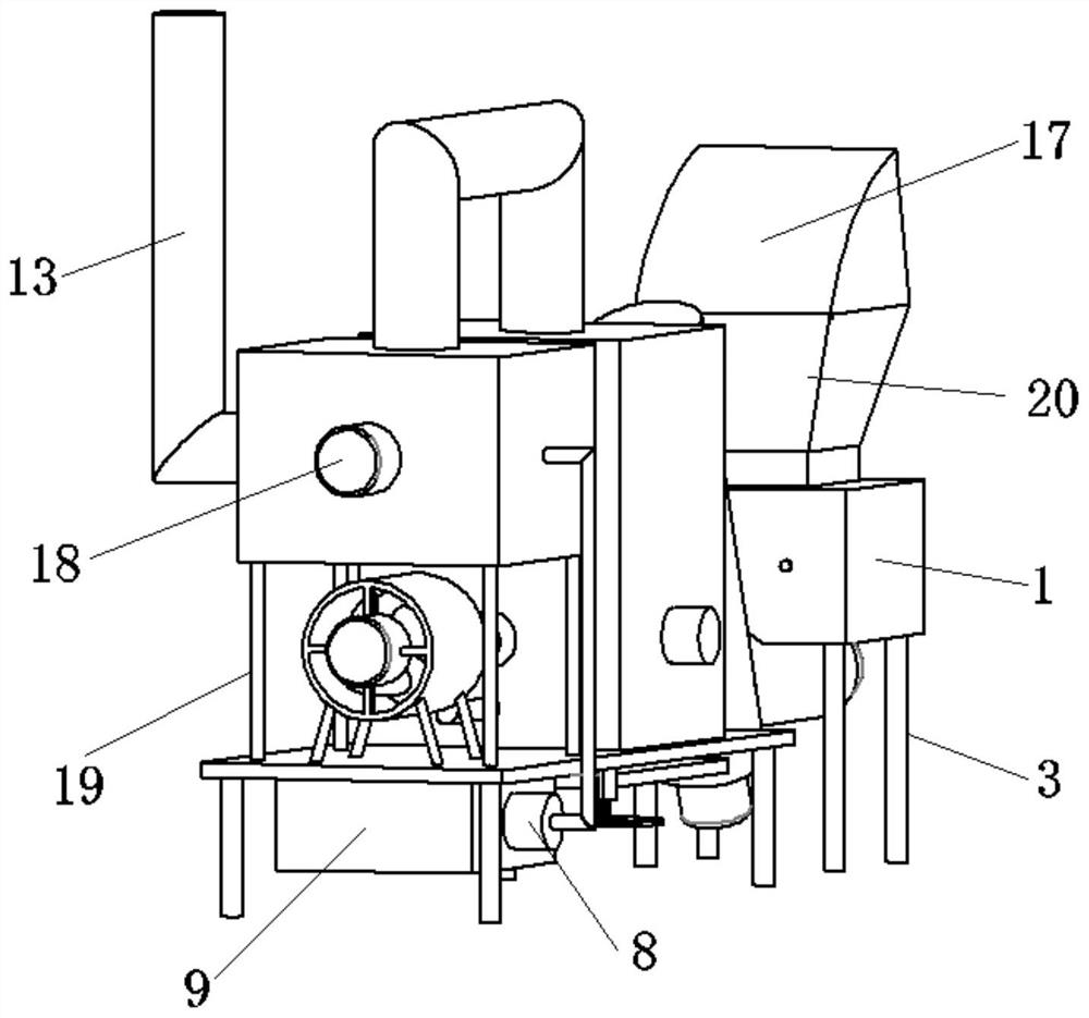 Agricultural recycling straw processing equipment