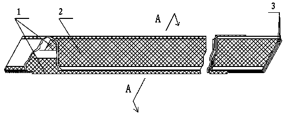 Cascaded structure capacitor core