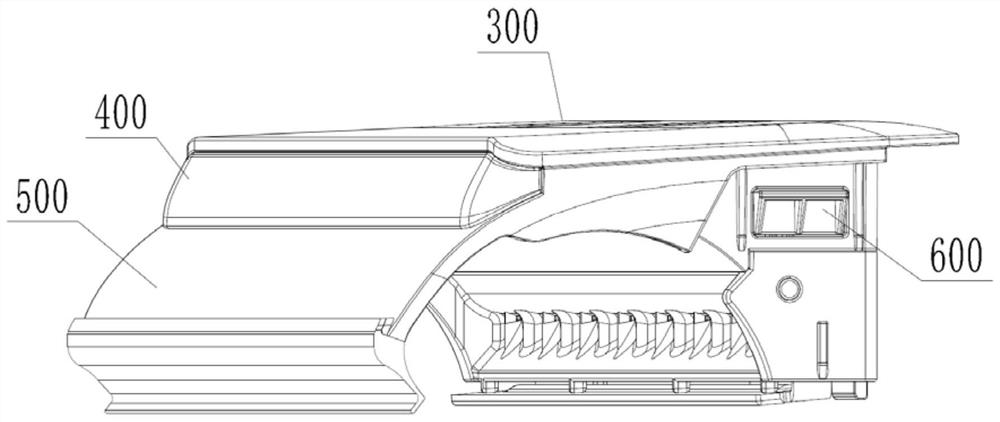 Light guide plate, rolling brush cover assembly and cleaning equipment