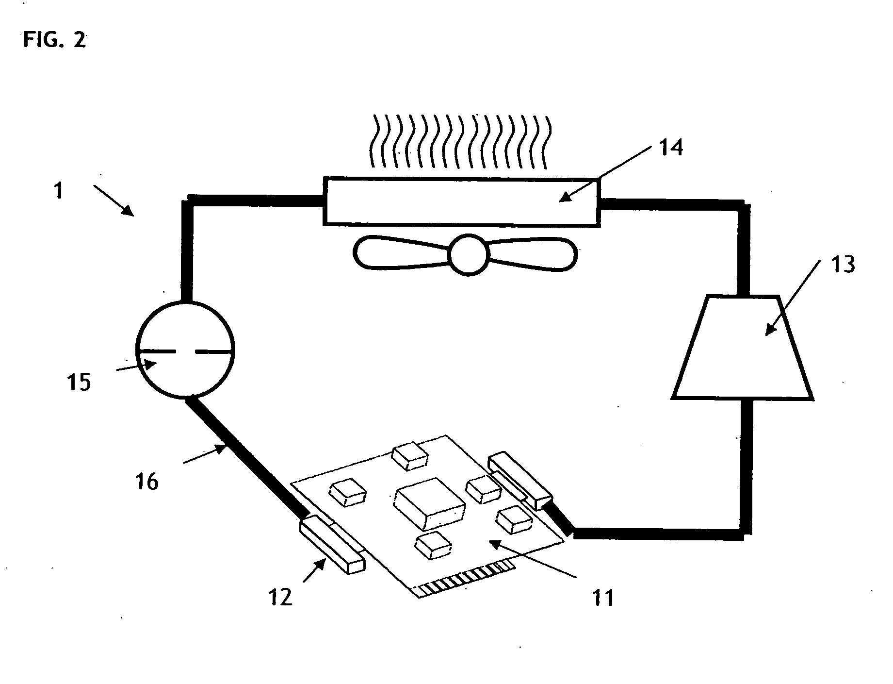 Method and apparatus for electronics cooling