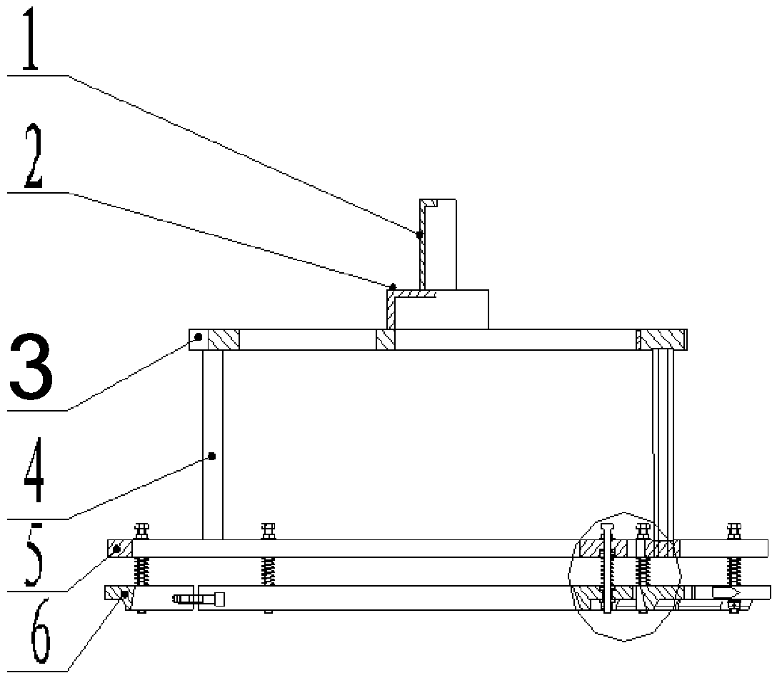 Circular seam assembly and welding device for bearing type spherical storage tank