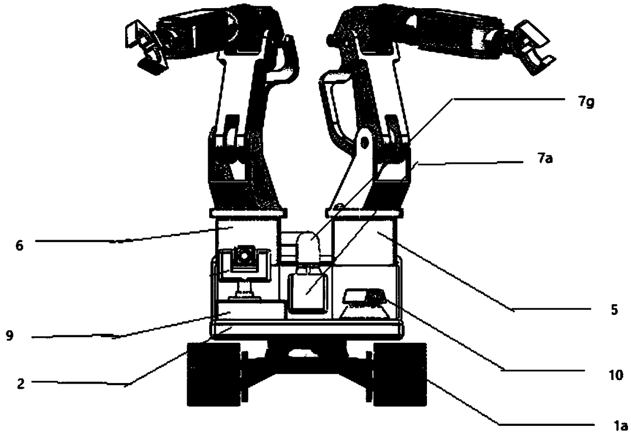Fire-fighting robot based on image processing and intelligent fire-fighting method