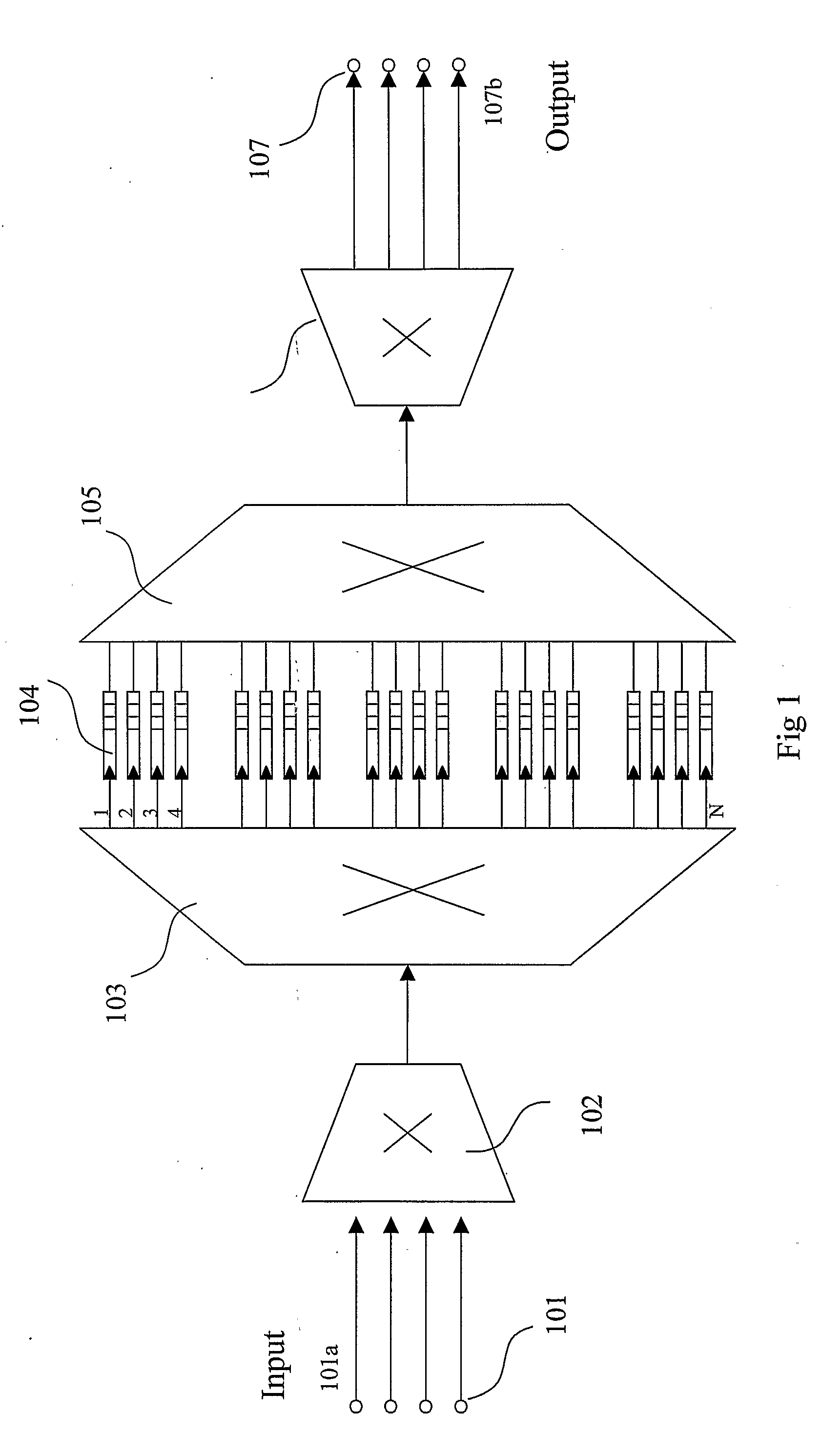 Compact Load Balanced Switching Structures for Packet Based Communication Networks