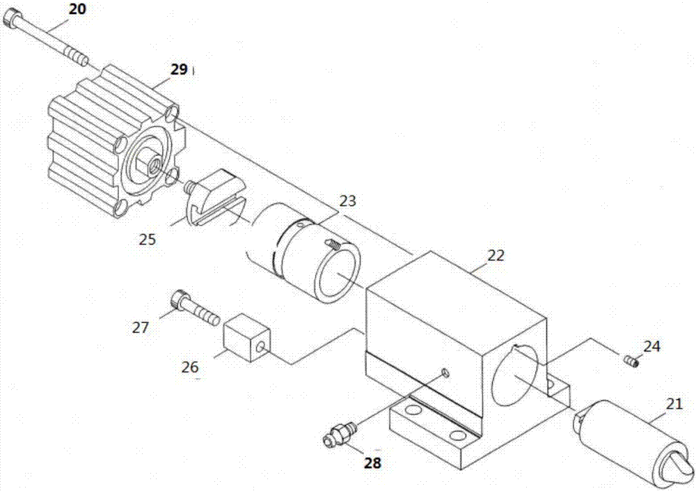 Turret positioning device of numerical control turret