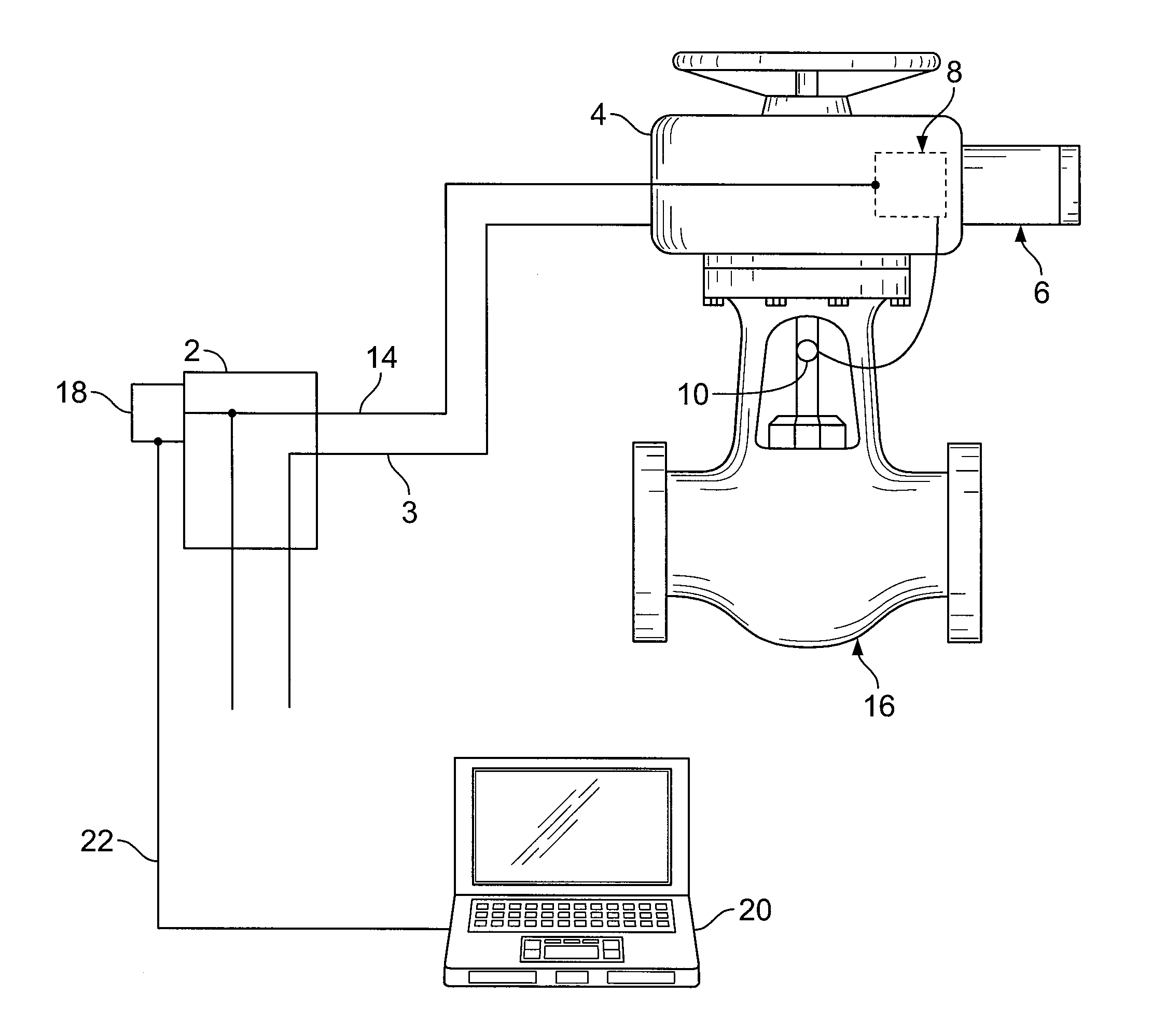 Power line data acquisition