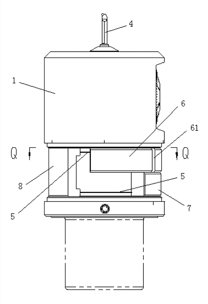 Metal cutter with adjustable dynamic balance