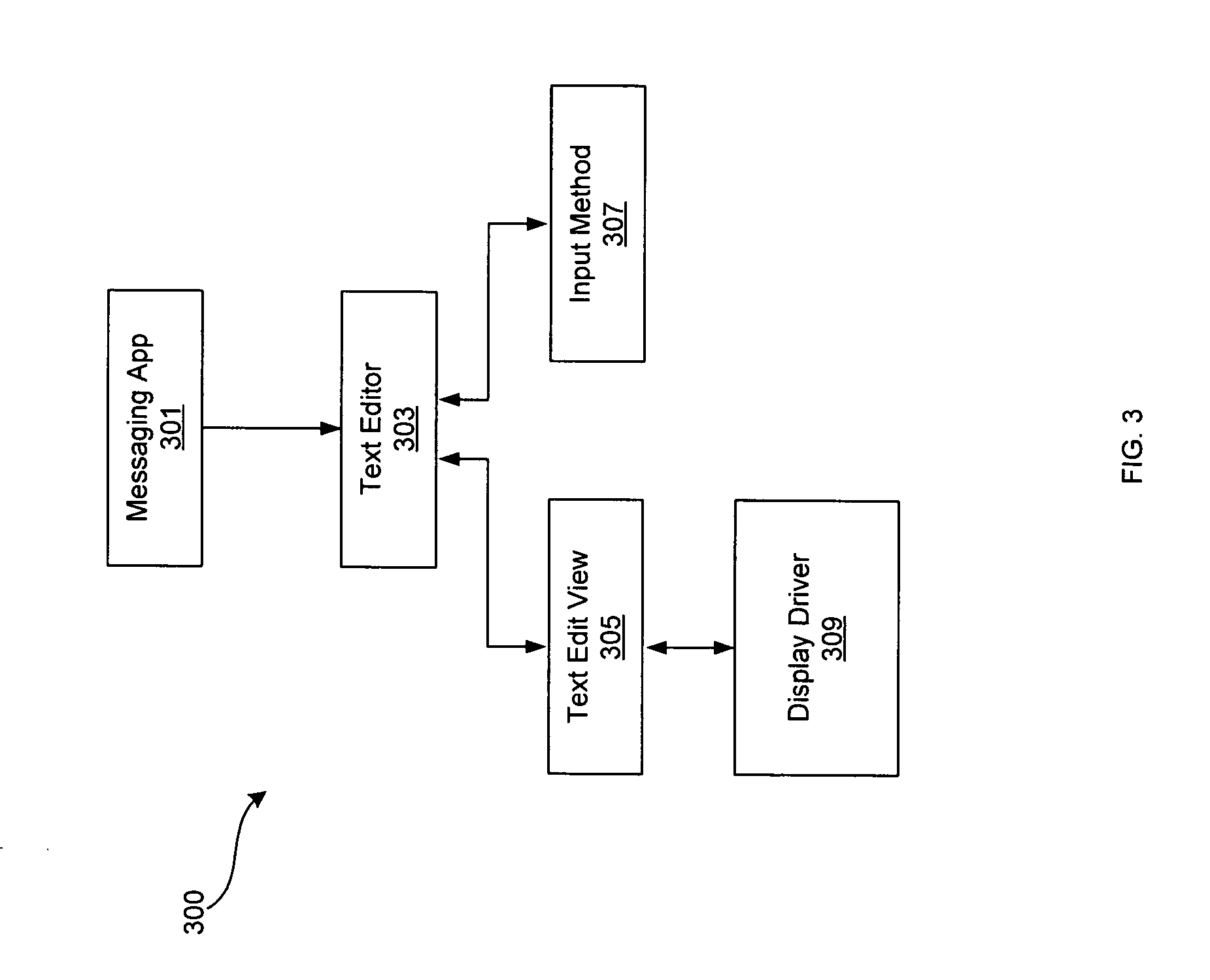 Method and system for handling events in an application framework for a wireless device