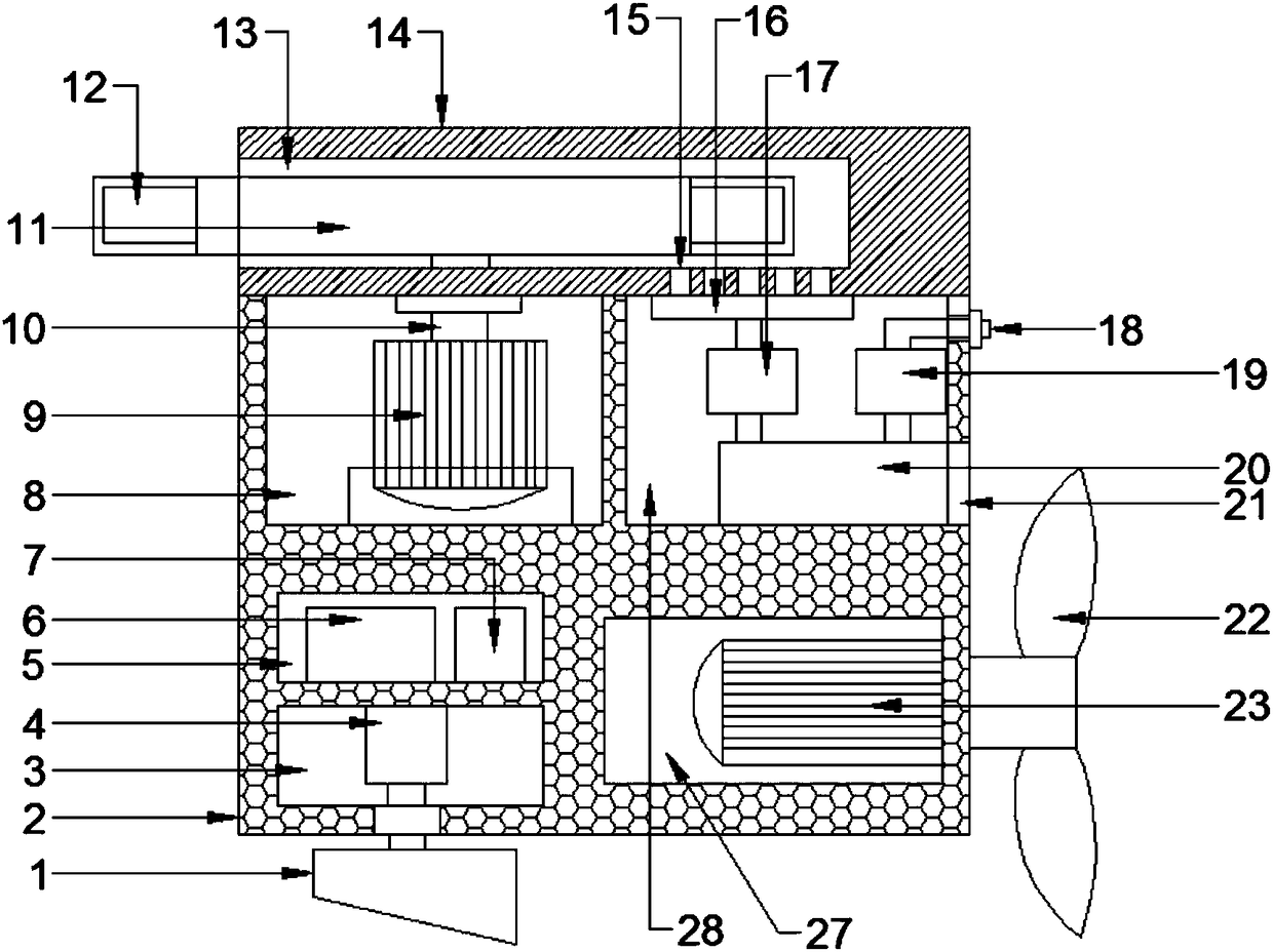 Submersible oil suction device