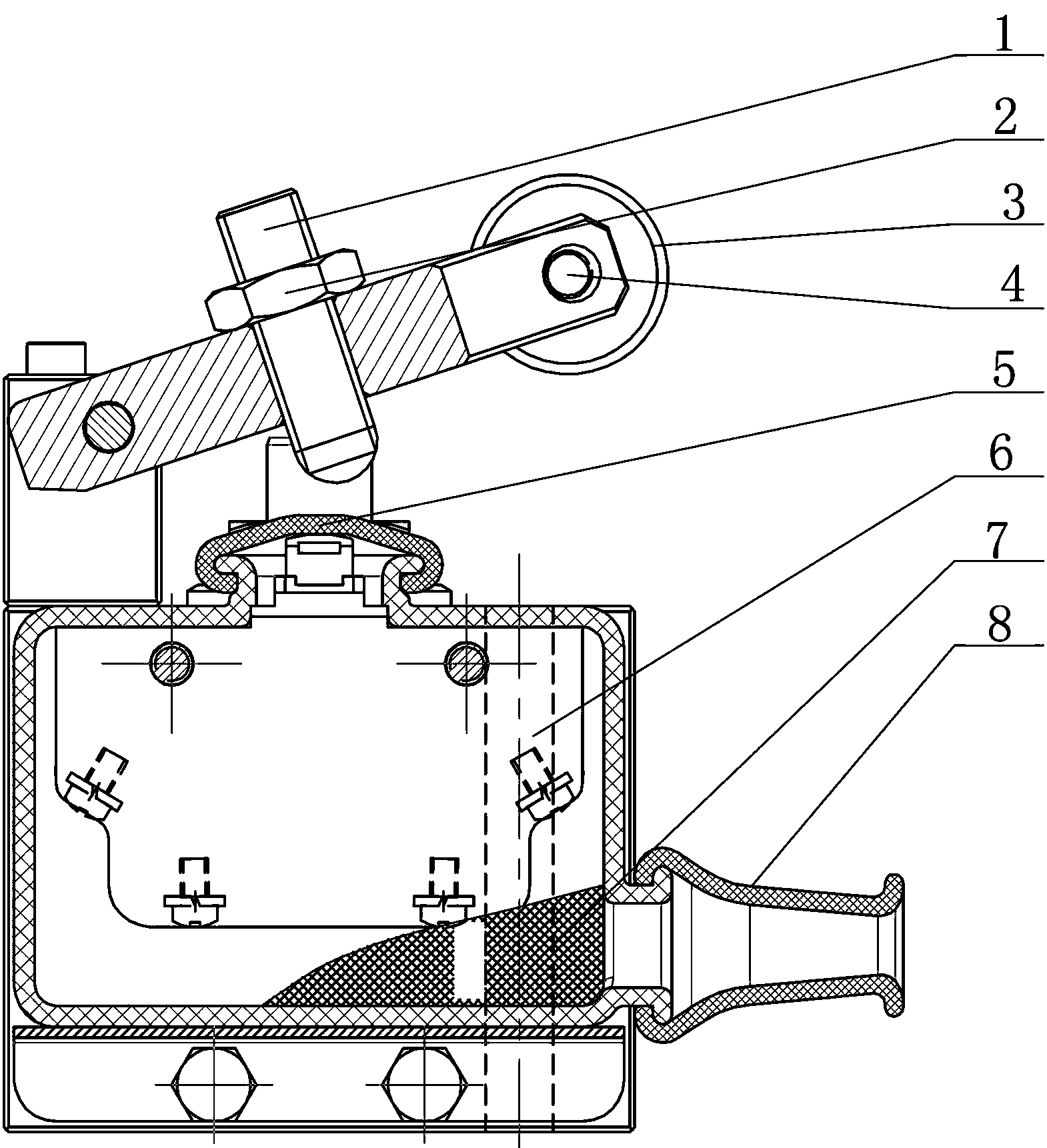 Lever valve