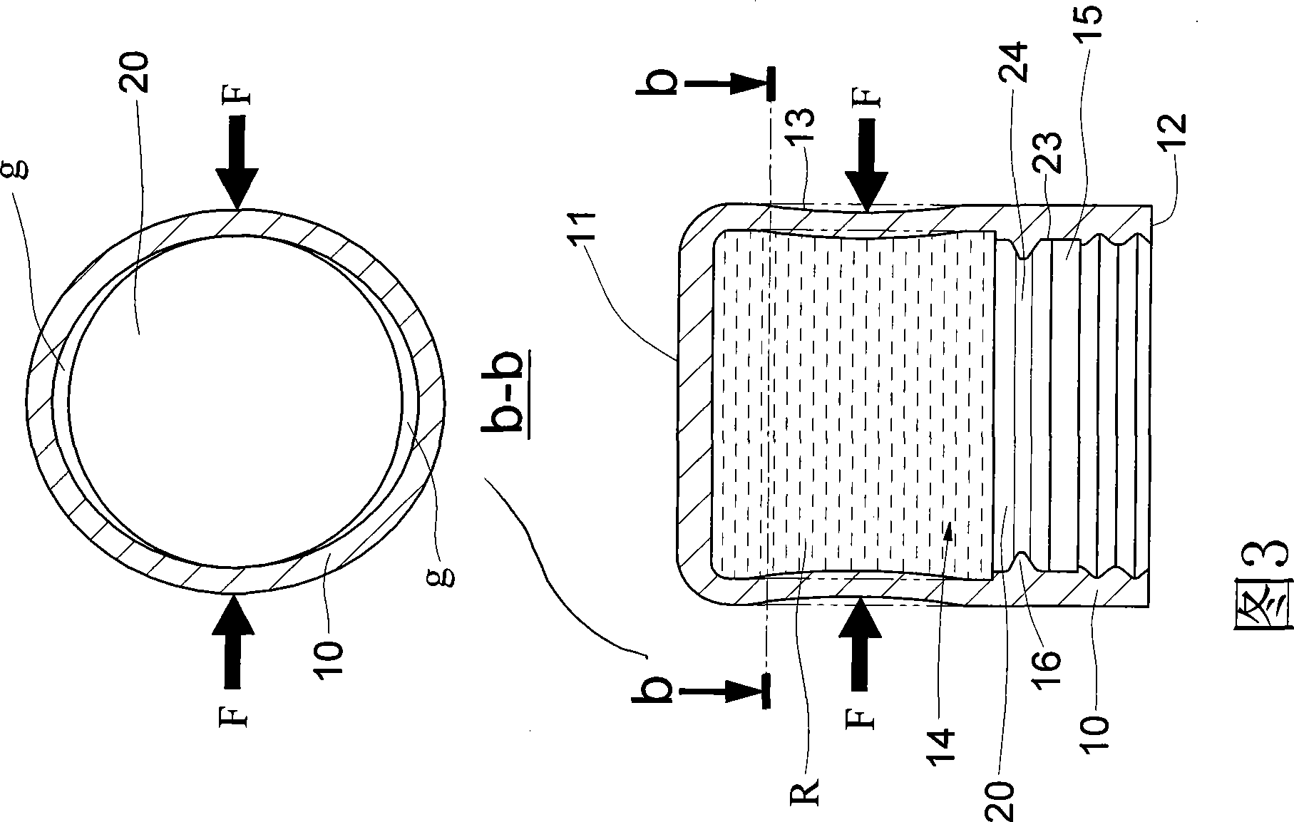 Structure capable of preventing liquid substance leakage in bottle cap