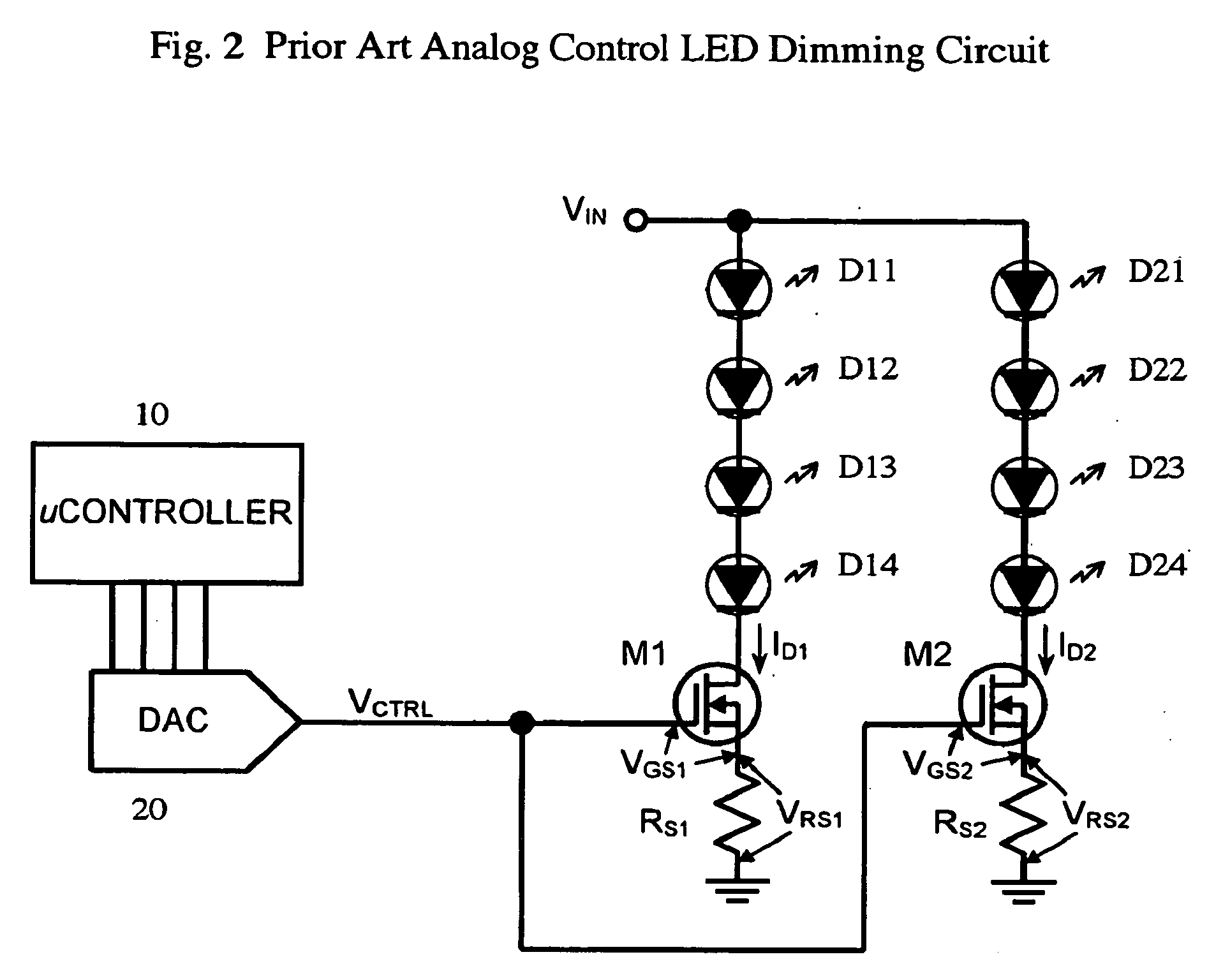 Hybrid-control current driver for dimming and color mixing in display and illumination systems