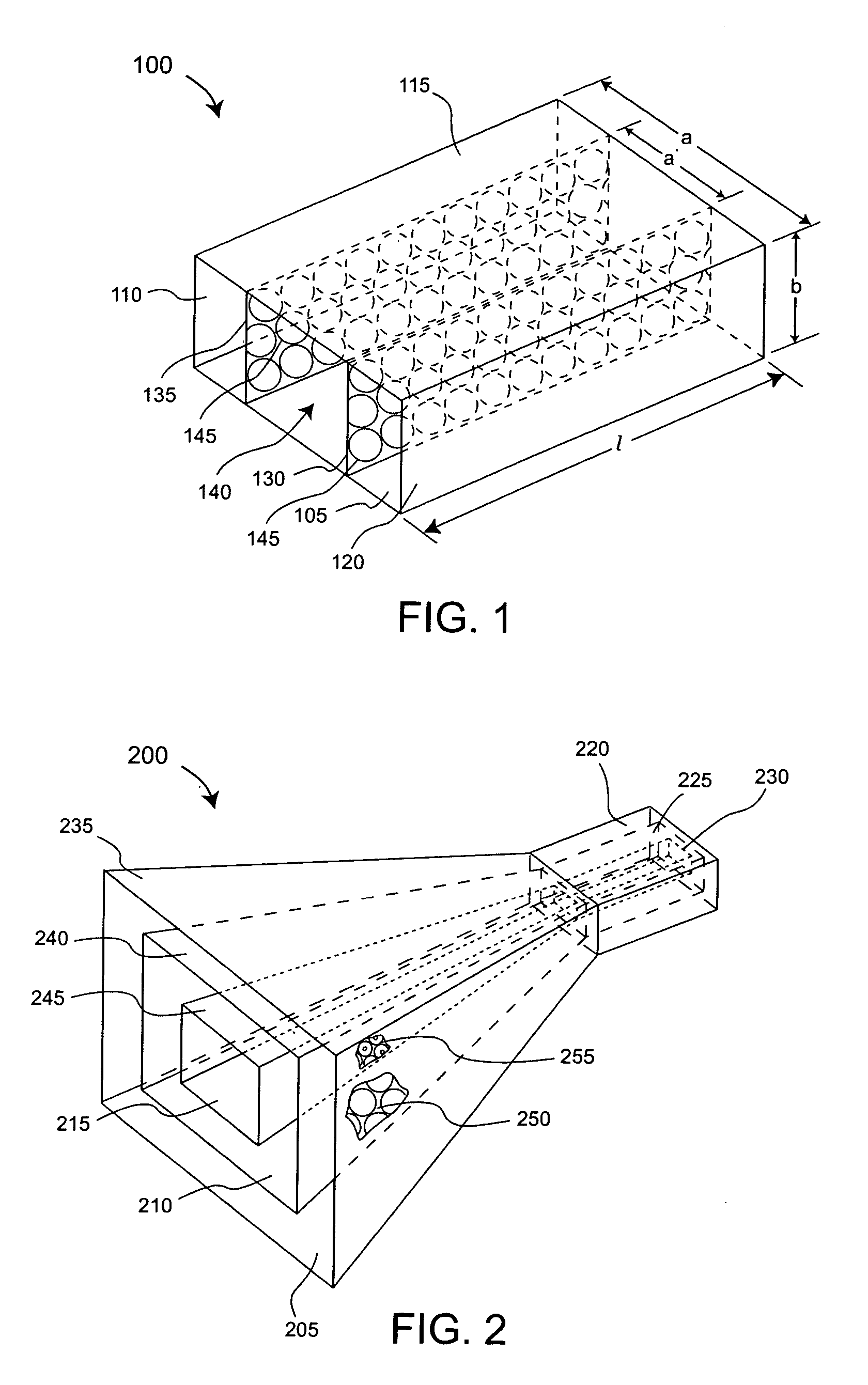 Multi-band horn antenna using frequency selective surfaces
