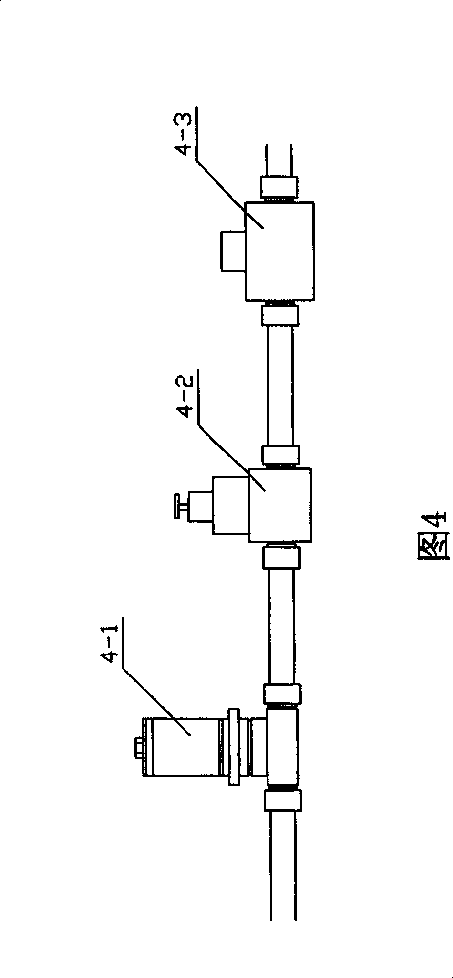 Method for continuous hypothermal desiccation and sterilization of bony tissue, and equipment therefor