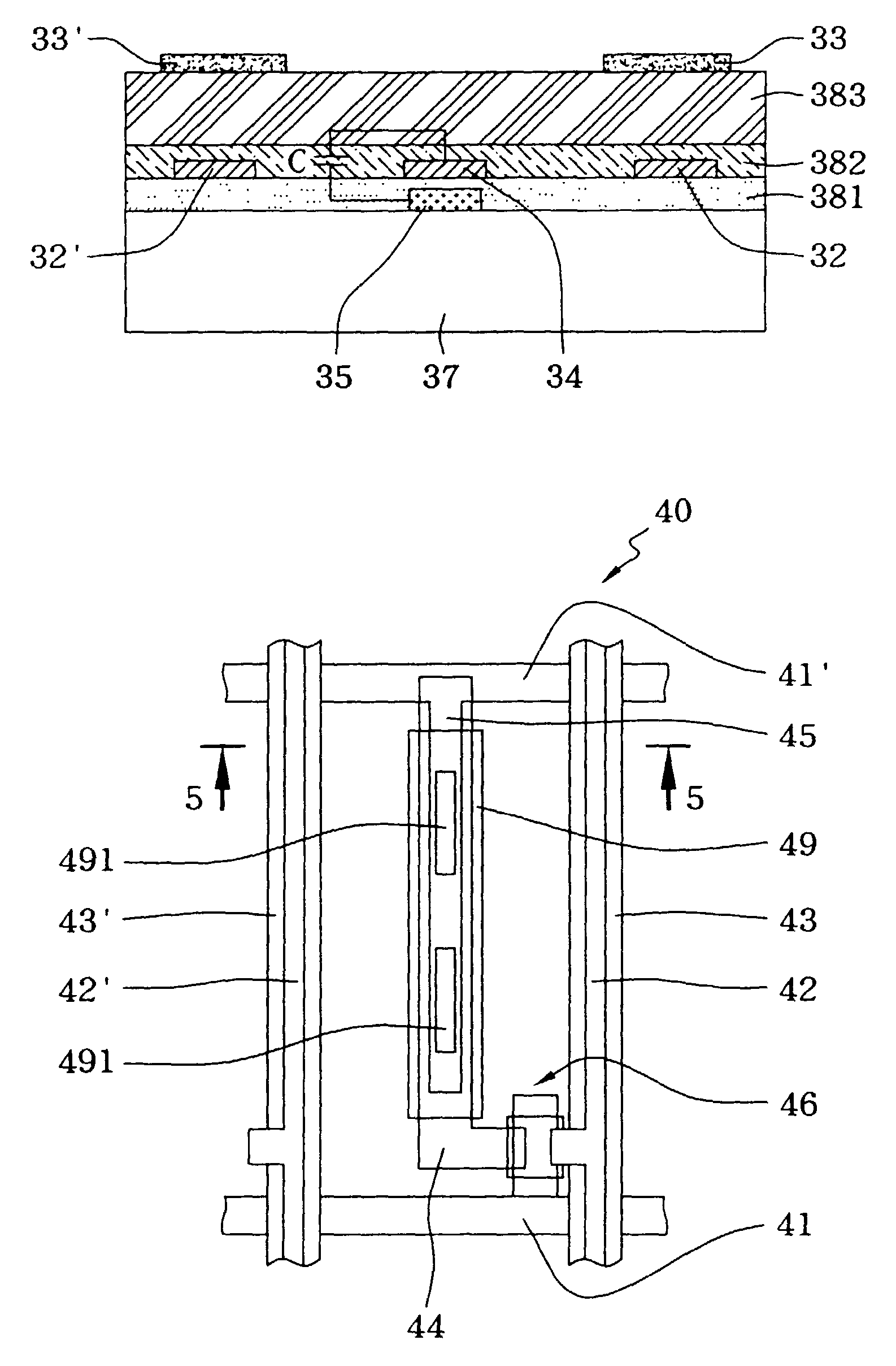 In-plane switching liquid crystal display with high aperture ratio