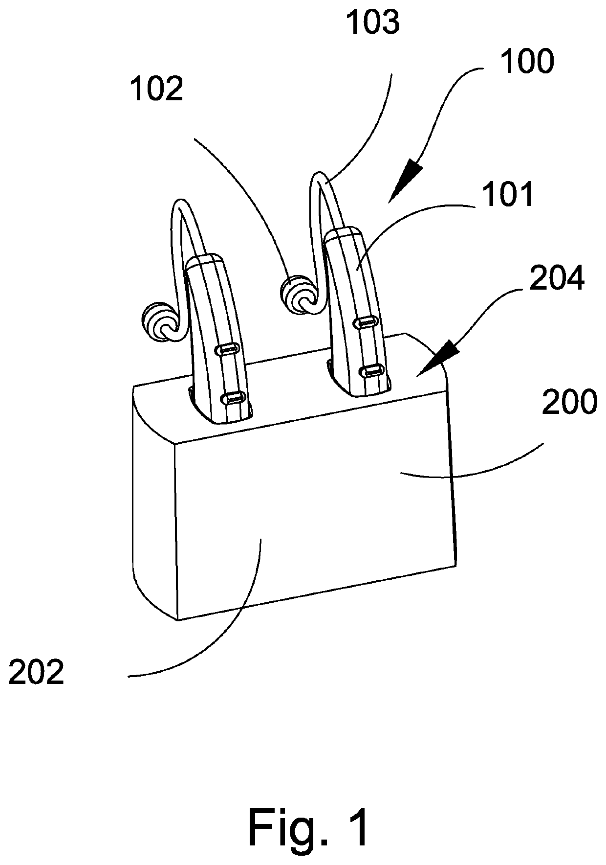 Charging and drying station for hearing aid device