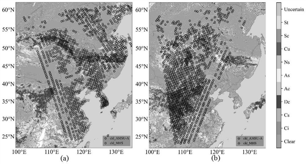 A terrestrial cloud detection method based on amsu-a data