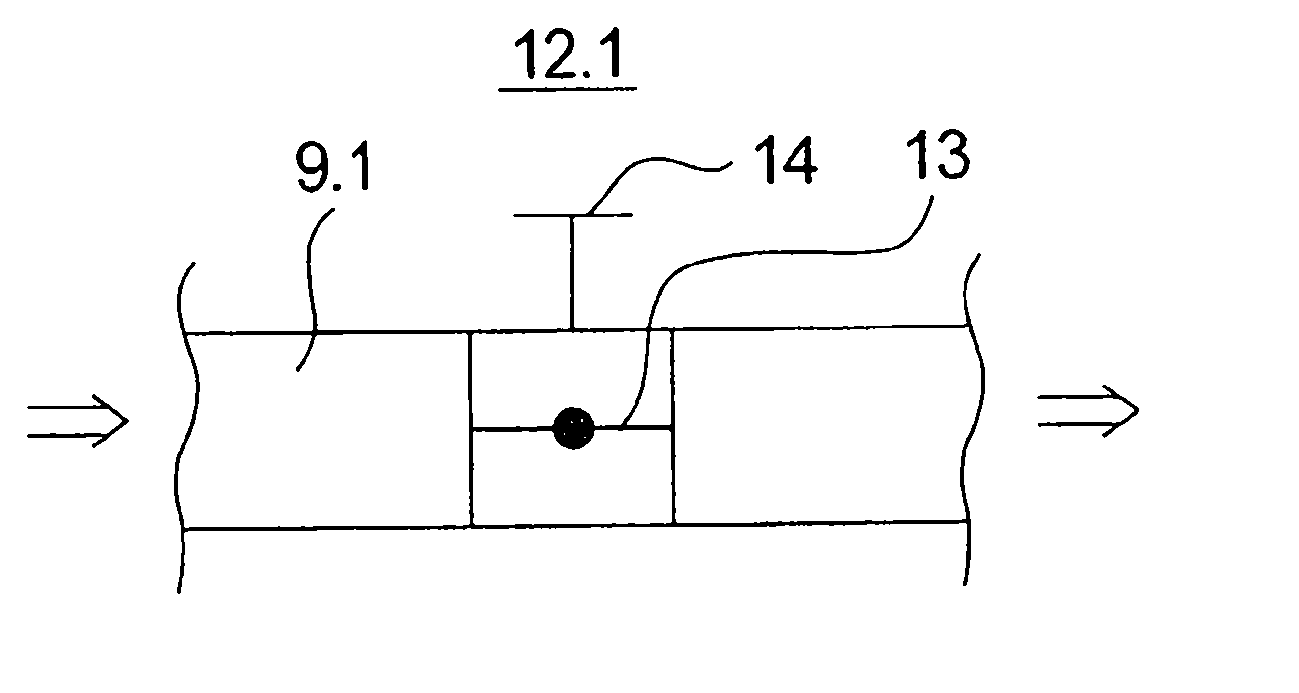 Method and device for melt spinning and cooling a plurality of synthetic threads
