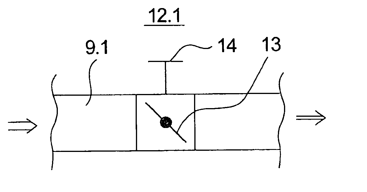 Method and device for melt spinning and cooling a plurality of synthetic threads