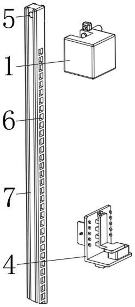 Power transmission line tower climbing manned chair along anti-falling track