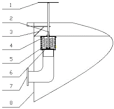 Water level controller for air flotation machine