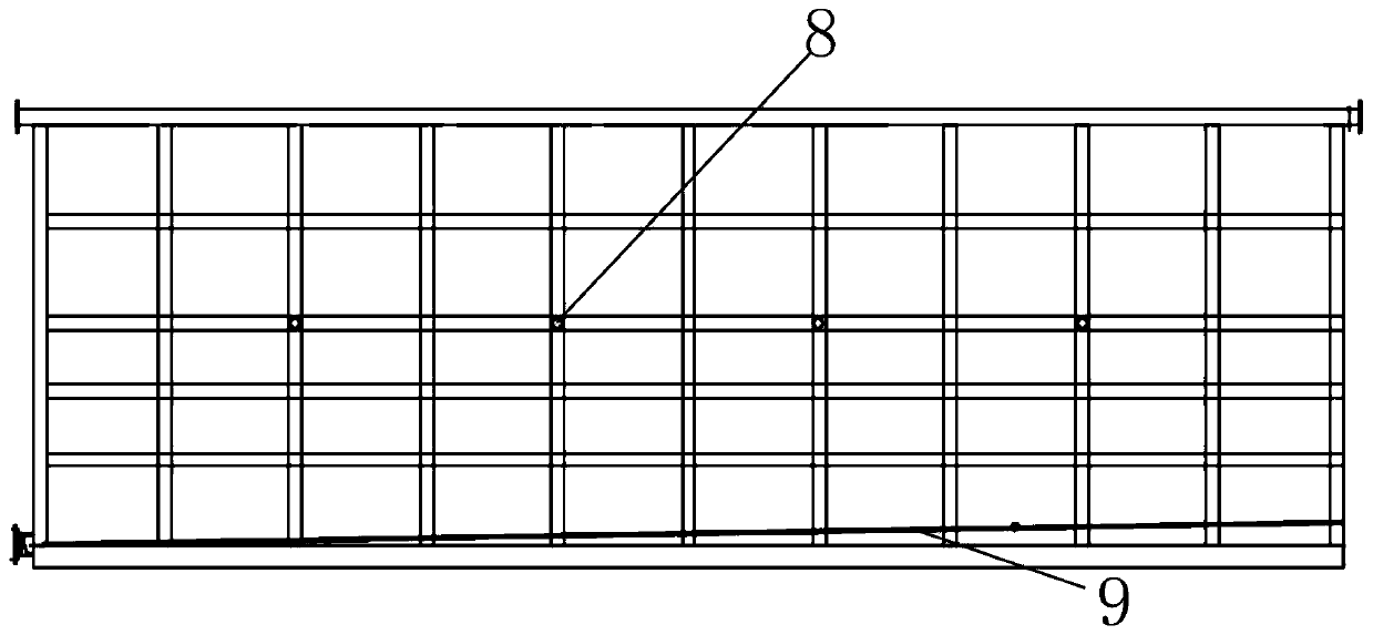 Glass fiber reinforced plastic acid storage tank and preparing method