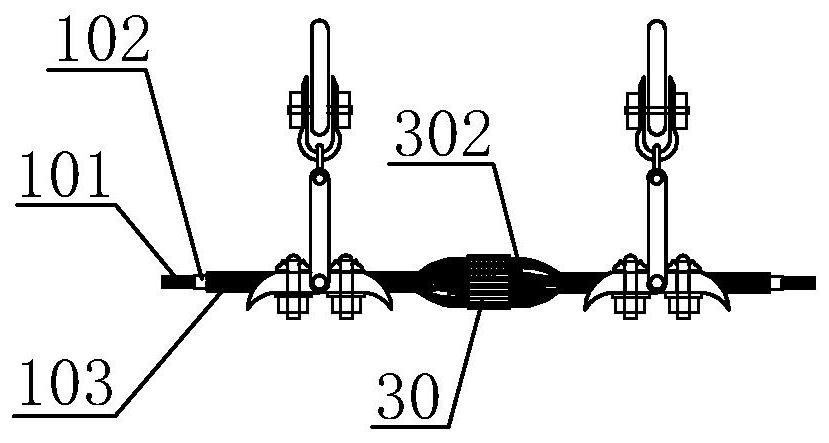 Novel steel core ice melting insulated wire and ice melting system and method thereof