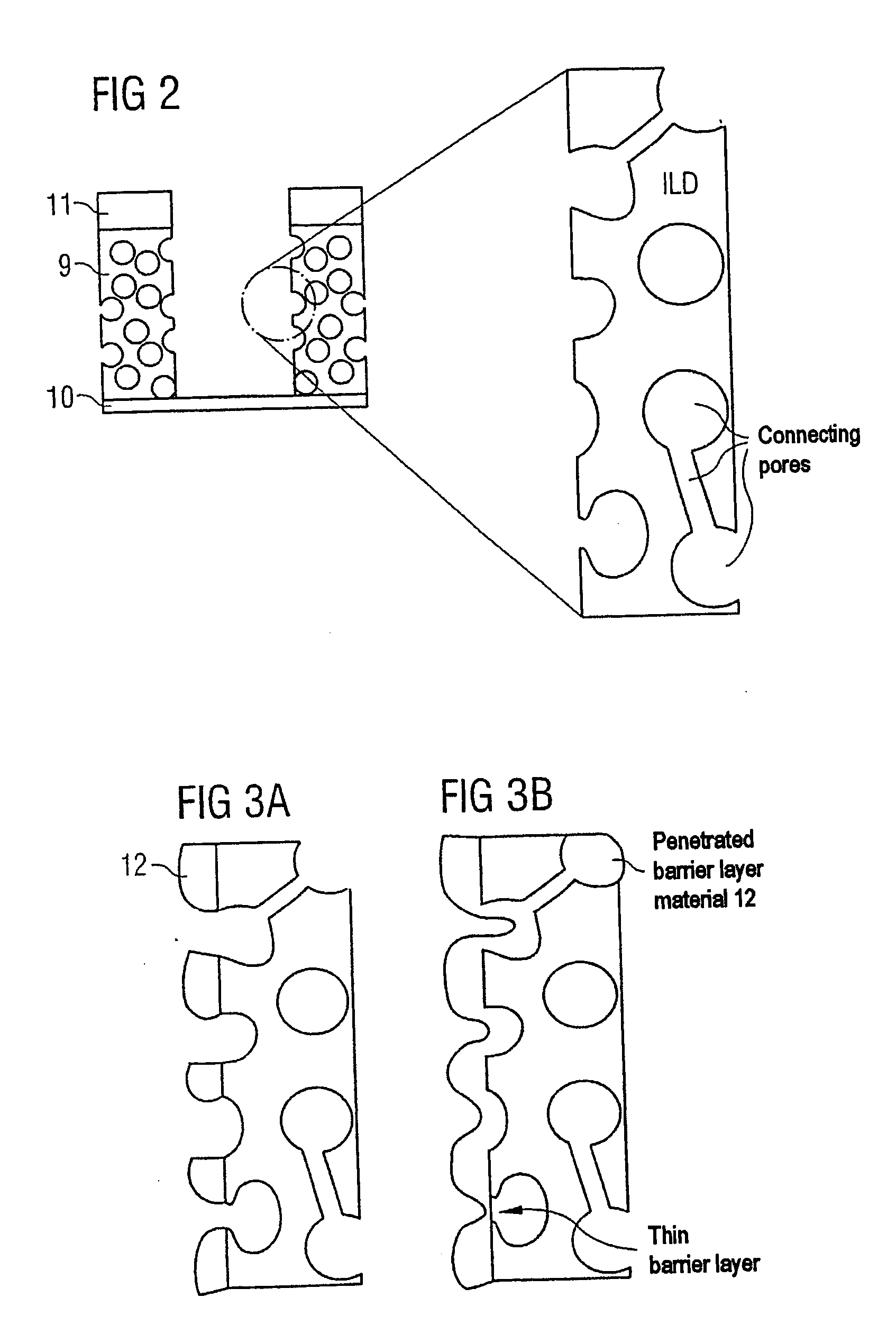 Method for sealing porous materials during chip production and compounds therefor